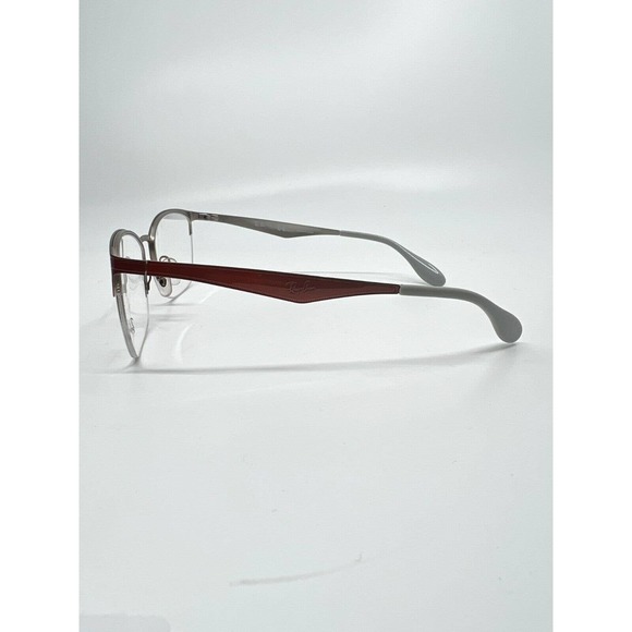 Ray-Ban RB 6345 2921 Eyeglasses Frames Orange Cat Eye Half Rim 54-17-135 H8574 - Picture 3 of 8